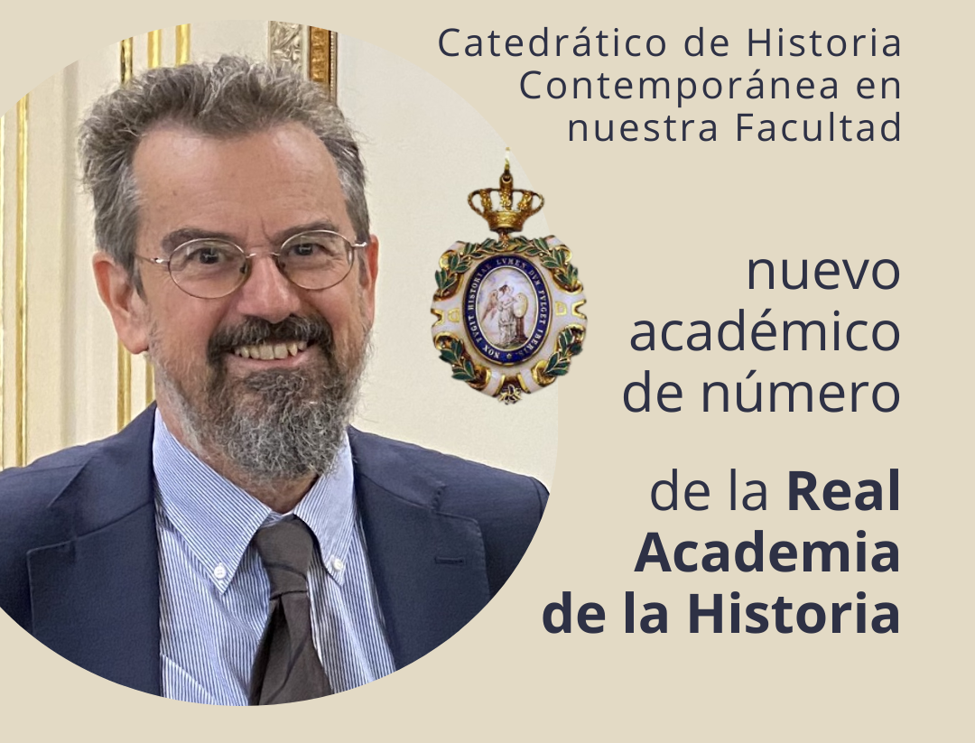 Nuestro profesor, Juan Francisco Fuentes Aragonés, Premio Nacional de Historia de España 2025